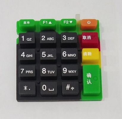 El POS Makinesi için 70 Shore A Silikon Klavye