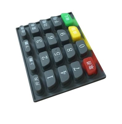 4x5 POS Terminali Silikon Kauçuk Tuş Takımı 50 Shore A